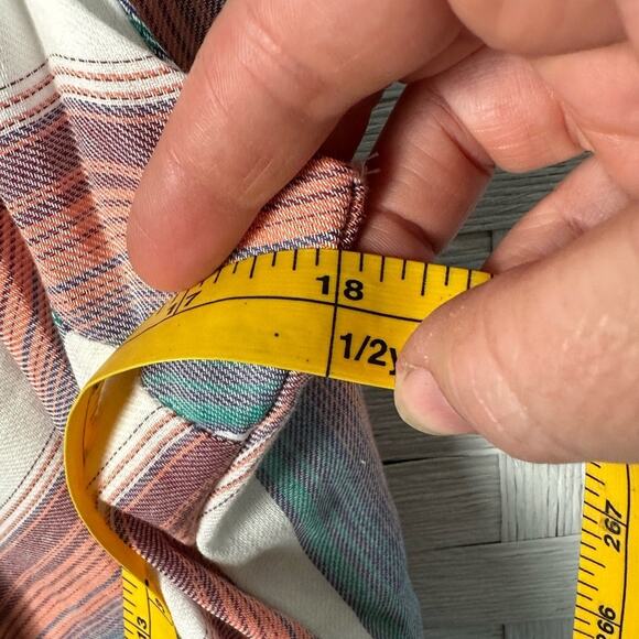 CRYSTAL SKY HI LO SHORTS & SKIRT ONE PIECE HALTER ROMPER Stripped SLEEVELESS - Picture 7 of 14